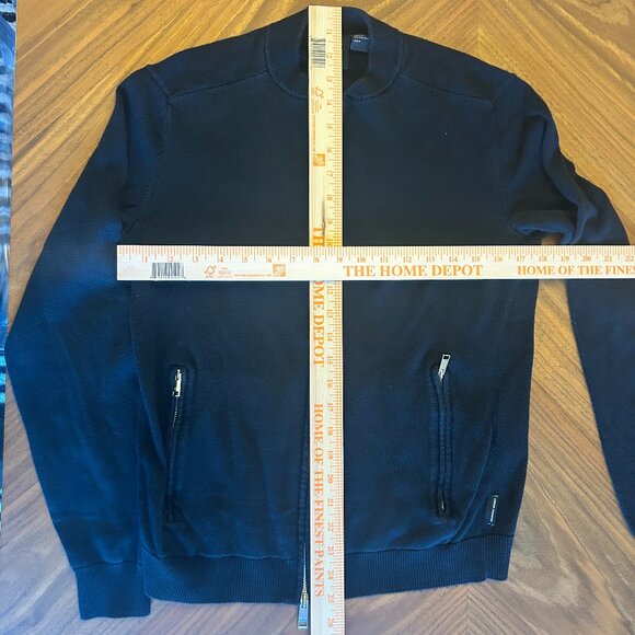 Mens Armani Exchange Zip Sweater Size Small - Picture 3 of 7